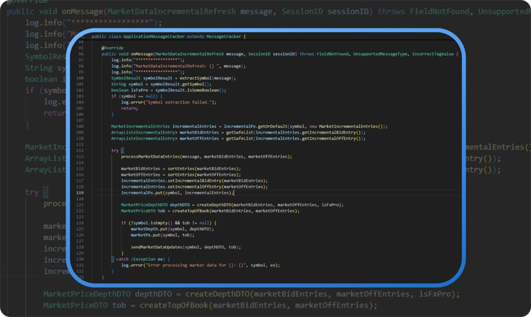 FIX API integration for trading platform connectivity and execution