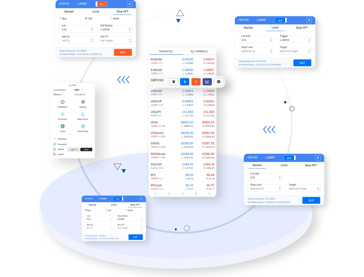 Sleek User Interface